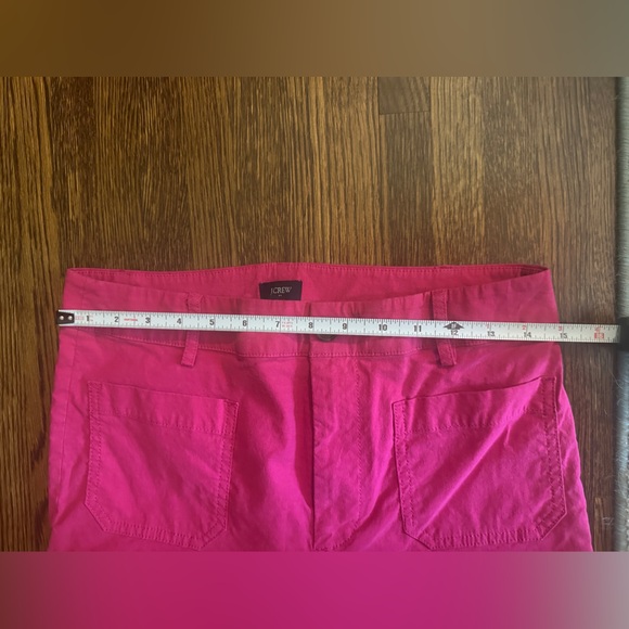 J Crew pink high-rise patch-pocket wide-leg pant size 28 - Picture 10 of 10